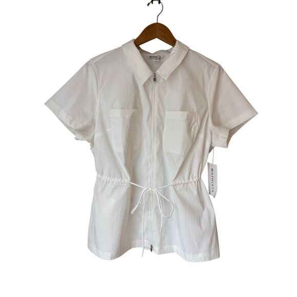 Athleta Advantage Cinch Top In White Size XL - Picture 7 of 12